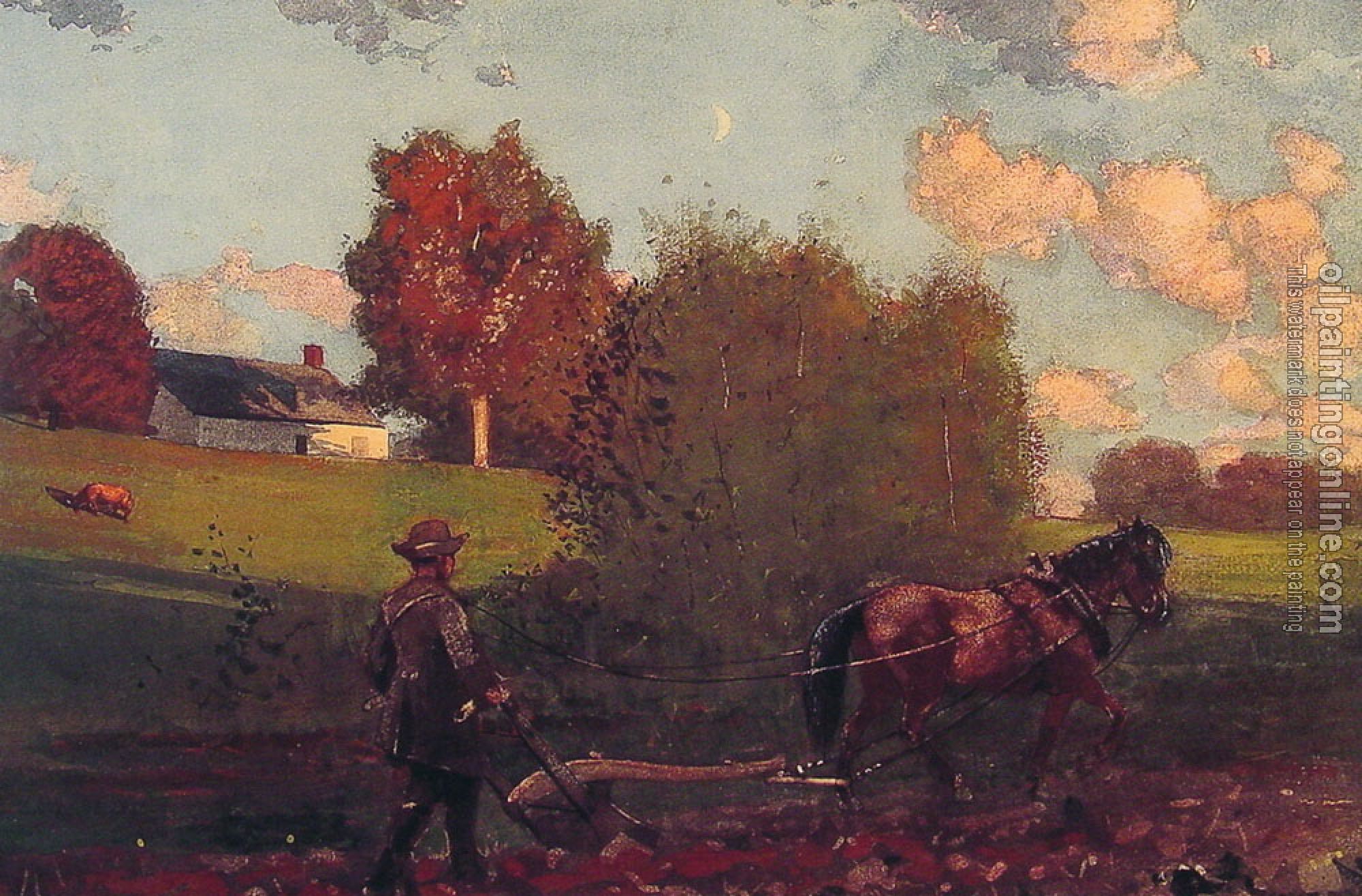 Homer, Winslow - The Last Furrow